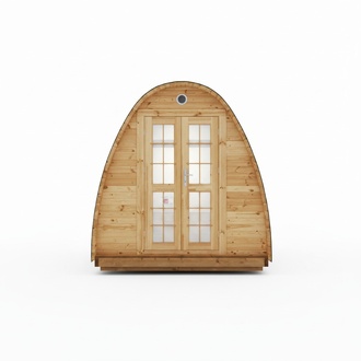 Sauna Holzsauna Außensauna Holz Gartensauna Holzsauna 2,40x3,50 Woodpro