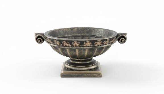 Schale Design XXL Obst Schale Dekoration Tisch Vase Klassischer Marmor 2
