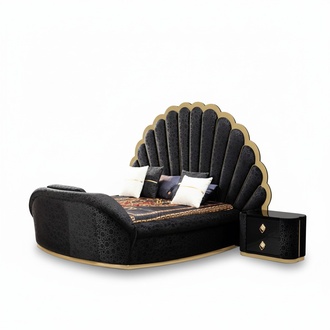 Schlafzimmer Bett 2x Nachttische Luxus Betten Set Komplett Design Möbel 3tlg.