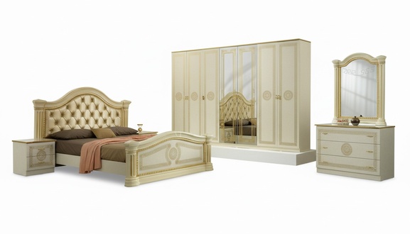 Schlafzimmer Bett Chesterfield Doppel Betten Polster Chesterfield Barock Rokoko