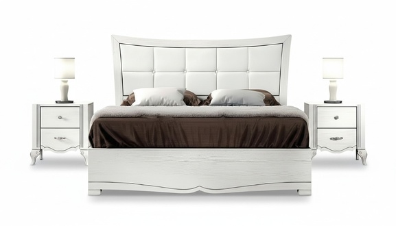 Schlafzimmer Bett Nachttisch Betten Holz Garnitur Modern Nachttische Set 3tlg.