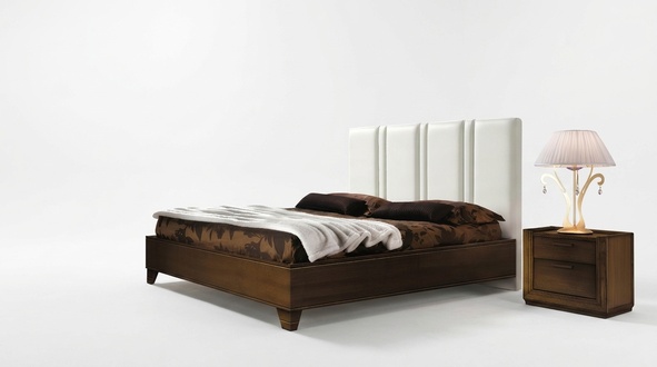 Schlafzimmer Bett Nachttisch Doppelbetten Modernes Set 3tlg.