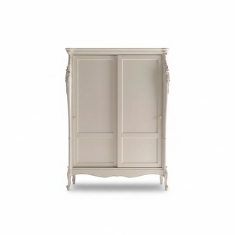 Schlafzimmer Holz Kleiderschrank Luxus Design Schränke Modern Beige Neu