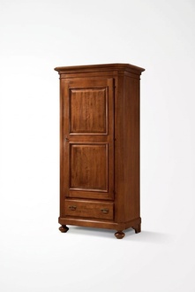 Schlafzimmer Holz Schrank Garderobe Möbel Design Kleiderschrank Braun