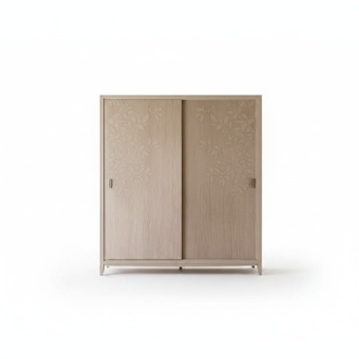 Schlafzimmer Kleiderschrank Material Holz Schrank Modern beige Schränke