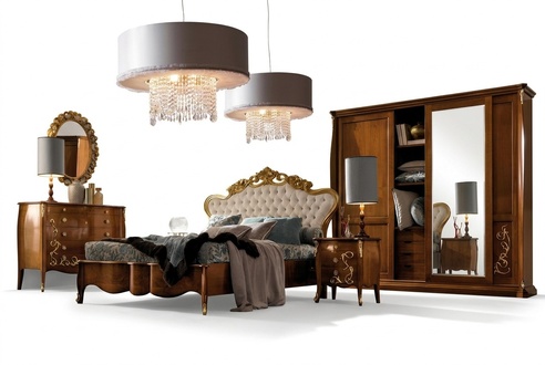 Schlafzimmer Set Hotel Design Schlafzimmer Luxus Bett Nachttisch Kommode 6tlg