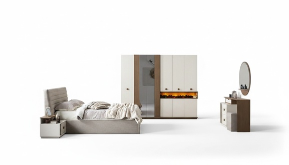 Schlafzimmer-Set Möbel, die den Raum betonen