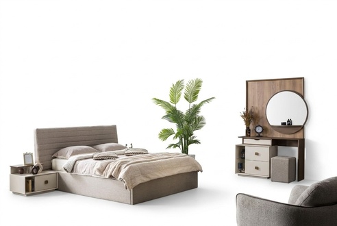 Schlafzimmer-Set Schlichte Linien als Ausdruck von Stil