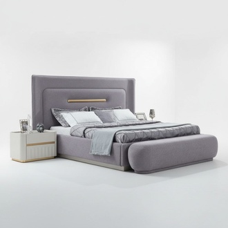 Schlafzimmergarnitur Schlafzimmer Bettenmöbel Schlafzimmerkombination Set 3ltg