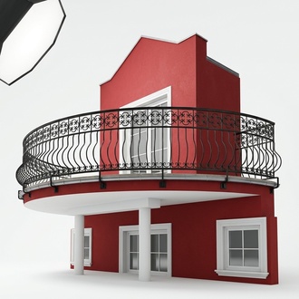 Schmiedeeisen Zaun Geländer Balkon Fall Schutz Treppen Balkone Handarbeit M127