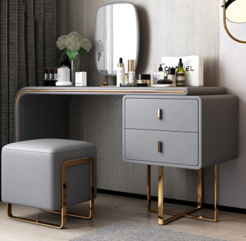 Schminktisch Spiegel Luxus Konsole Kommode Schlafzimmer neu 2tlg. Sofort