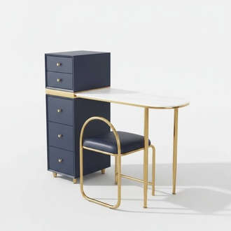 Schminktisch Hocker Komplett Set Kommode Schlafzimmer Neu 2tlg