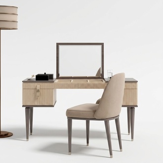 Schminktisch mit Spiegel Luxus Konsole Kommode Schlafzimmer Neu Schminktisch