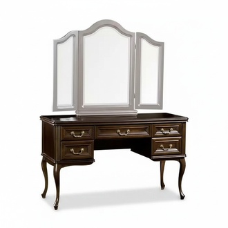Schminktisch Spiegel Luxus Konsole Kommode Schlafzimmer Barock Rokoko
