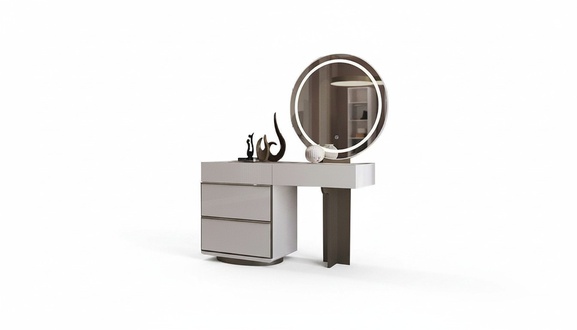 Schminktisch Set Konsole Spiegel Schlafzimmer Möbel Design Hocker Set