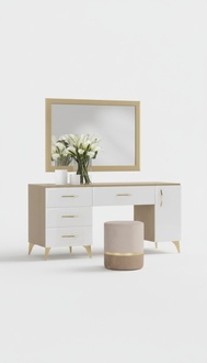 Schminktisch Spiegel Schlafzimmer Möbel Design Set Holz