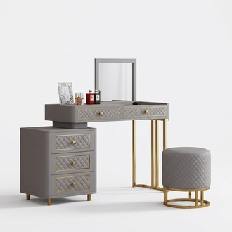 Schminktisch Stuhl Luxus Konsole Kommode Schlafzimmer Konsolentisch Holz