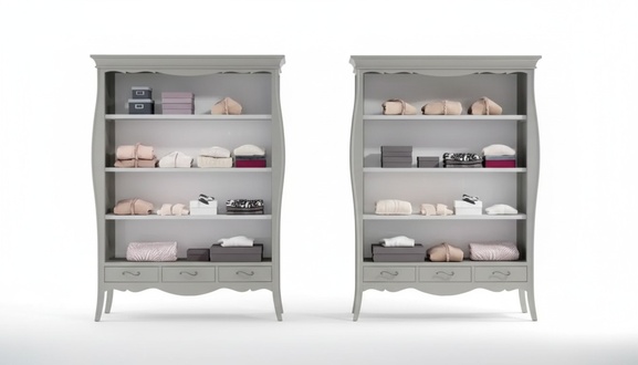 Schränke Design Art déco Stil Schrank Schlafzimmer Kleiderschrank Holz