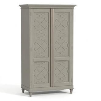 Schränke Holz Garderobe Möbel Design Kleiderschrank 2-türiger Holz Schrank Neu
