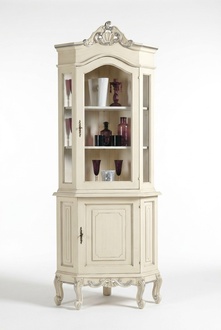 Schränke Anrichte Holz Vitrinen Glas Schrank Echtholz Vitrine Wohnzimmer Möbel