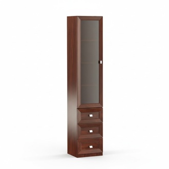 Schrank Holz Bücherschrank Schrankkommode Büro Schränke Regal Möbel System Neu