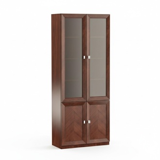 Schrank Holzschrank Bücherschrank Kommode Büro Wand System Regal Möbel Schränke