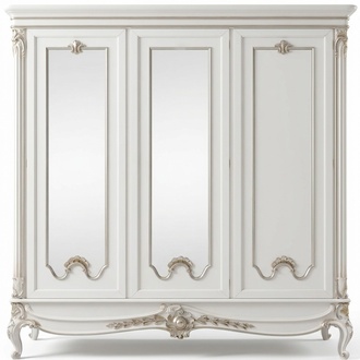 Schrank Kleiderschrank Regal Aufbewahrungs Garderobe Modern Spiegel Holz Design
