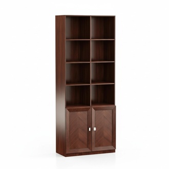Schrank Regal Schränke Designer Wohnzimmer Büro Einrichtung Holz System Möbel