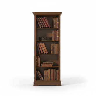 Schrank Regal Wohnzimmer Bücherregal Holz Büroschrank Schränke Italien