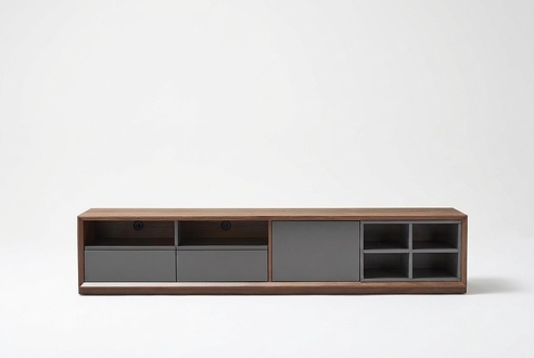 Schrankwände Regal Wohn Wand Schränke Side Low Board Regale Holz