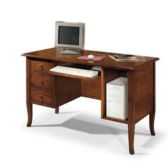 Schreibtisch Echtholz Tisch Büro Schreibtische Italienische Einrichtung