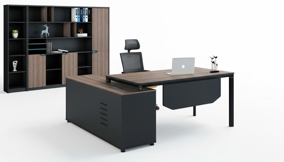 Schreibtisch mit Regal Home Office Büroeinrichtung Möbel Schreibtisch Tische neu