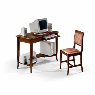 Schreibtisch Möbel Einrichtung Sekretär Laptoptisch mit Schubladen Büro