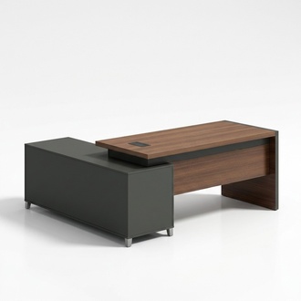 Schreibtische Chef Eckschreibtisch Büro Zimmer Möbel Design Praxis Kanzlei Möbel