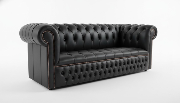 Schwarze Designer Sofa Couch Polster XXL 3 Sitzer Big Sofas Couchen