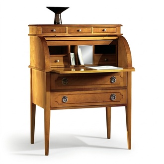 Sekretär Kommode Sekretäre Italienische Möbel Schreibtische Tische Haus Büro Neu