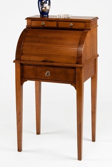 Sekretär Tisch Schreibtisch Braun Arbeitstisch Sekretär Büromöbel Holz Massiv