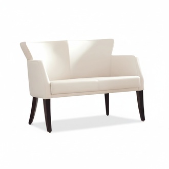 Sessel Design Couch Sessel 2 Sitzer Büromöbel Polster Luxus Ohren Sitz Relax