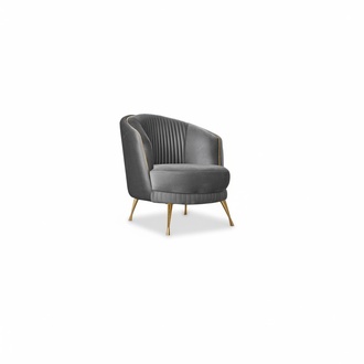 Sessel Einsitzer 1 Sitzer Polster Sitz Designer Textil Sitz Stoff Modern neu