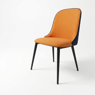 Sessel Metall Polster Lounge Club Stuhl Sitz Relax Luxus Zimmer Warte Neu