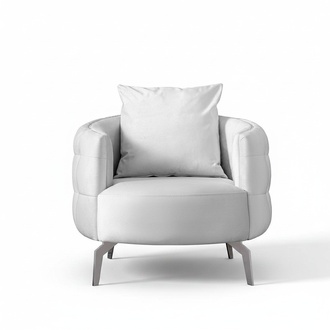 Sessel Textil Polster Couch Wohnzimmer Sitzer Luxus Bunte Relax Modern Neu