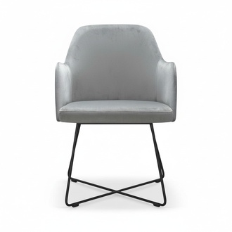 Set 4x Esszimmerstühle Küchenstuhl Wohnzimmerstuhl mit Armlehne Designer