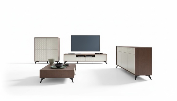 Set Modern Wohnwand Kommode RTV Wohnzimmer Tisch Wohnwände Wohnzimmer Set TV neu