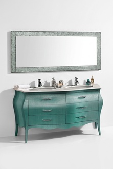 Set Unterspülschrank Spiegel Design Luxus Tisch Spiegel Shrank Möbel Neu