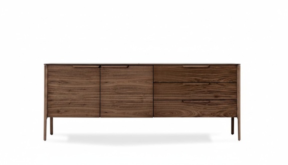 Sideboard Design Beige Luxus Esszimmer Set Kommode mit Holz Sideboards