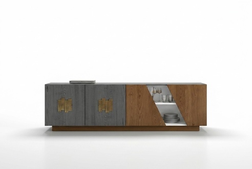 Sideboard Luxus braun neu Wohnzimmer wunderschön Stil Modern
