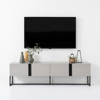 Sideboard TV Ständer Schrank RTV Lowboard Wohnzimmer Weiß Holz Modern