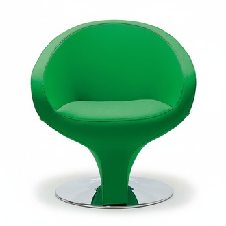 Sofa 1 Sitzer Sofas Leder Dreisitzer Sitz Polster Design Grün Modern