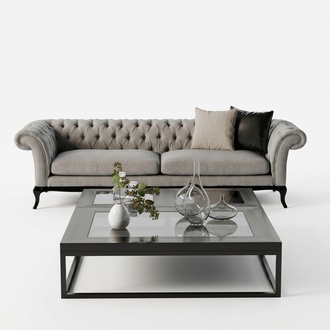 Sofa 4 Sitzer im modernen Stil Schönheit der Form, Komfort