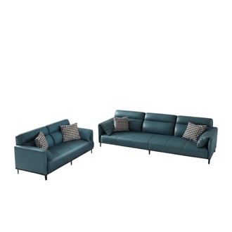 Sofa 3 Sitzer Ledersofa Couch Wohnlandschaft Garnitur Design Modern Sitz